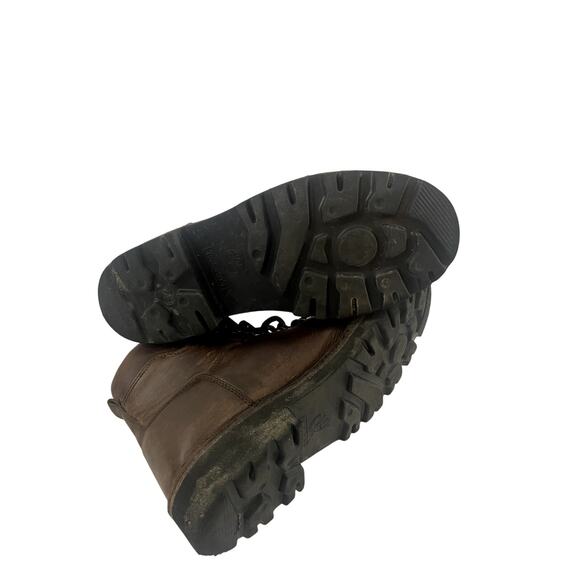 Timberland Men\'s Ankle Boots Size 7.5 Brown Leather Shoe -Lace main image 4